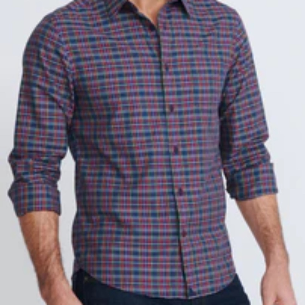 Untuckit Walker Road Slim Fit Button Up Shirt